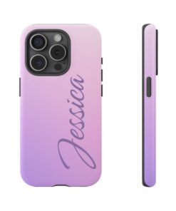 Personalized Custom Name iPhone Ombre Tough Cases