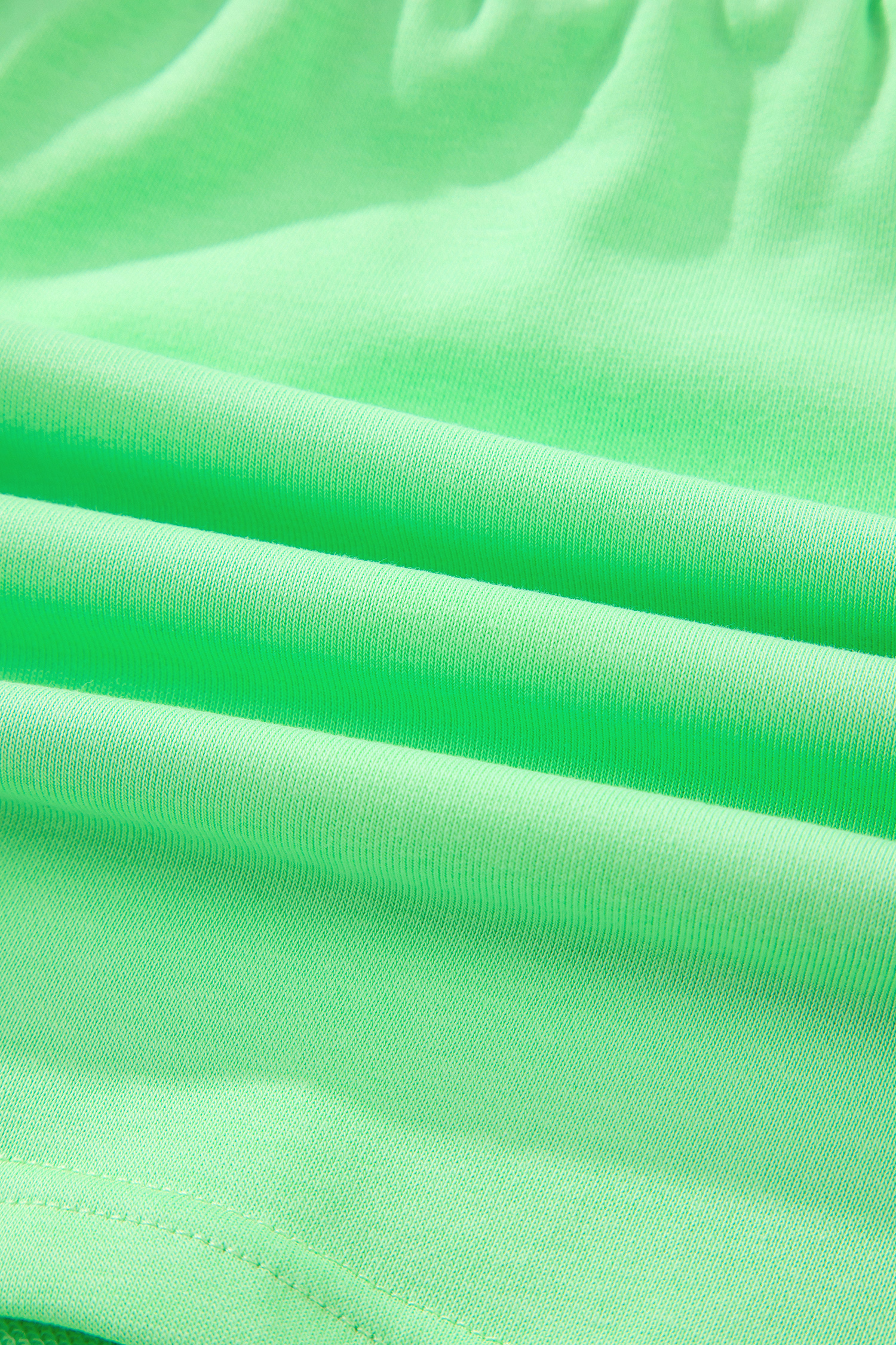 Green Slim Tank Top Elastic Waist Mini Skort 2pcs Outfit - Image 13