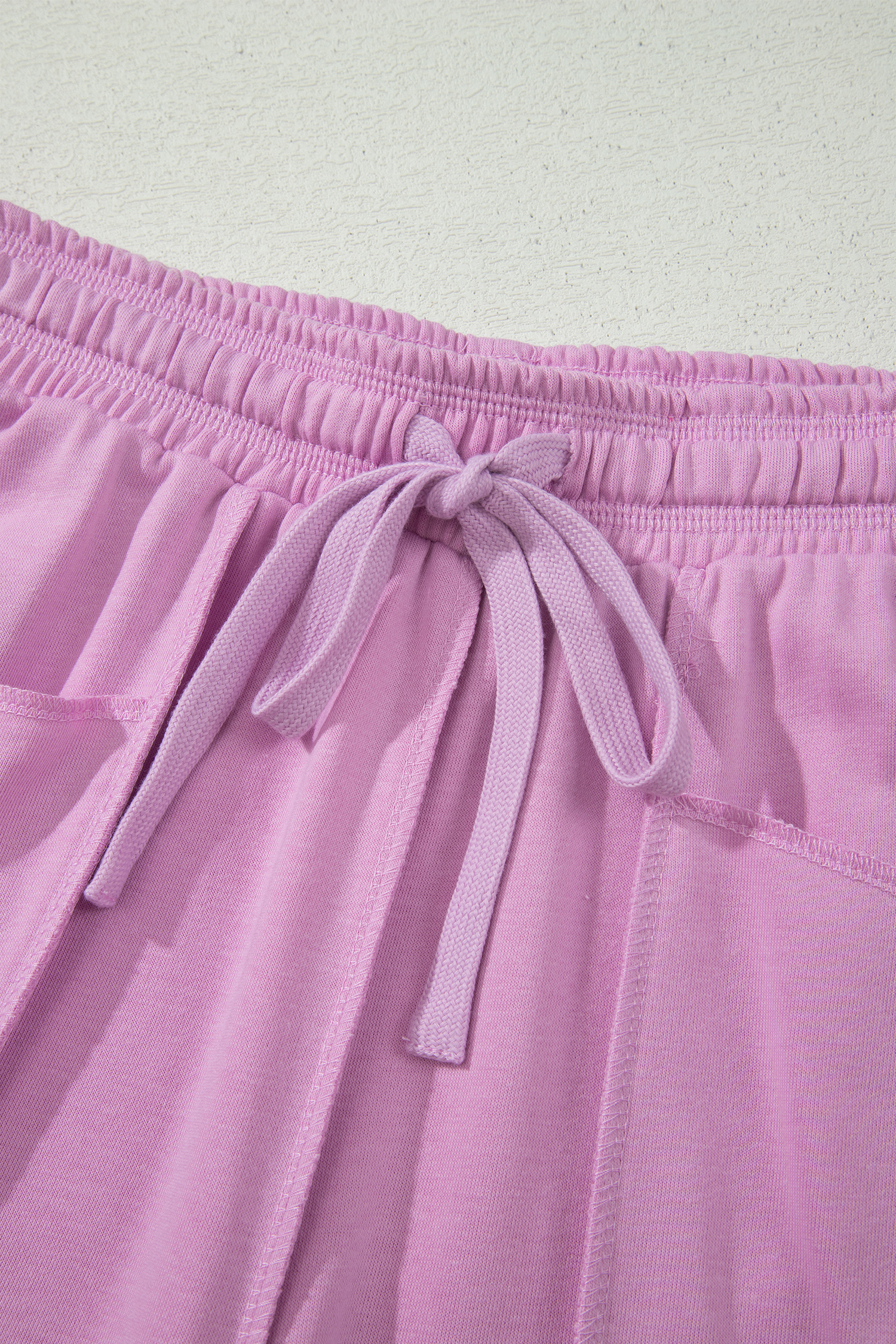 Orchid Bouquet Drop Shoulder Boxy Tee and Barrel Pants Set - Image 17