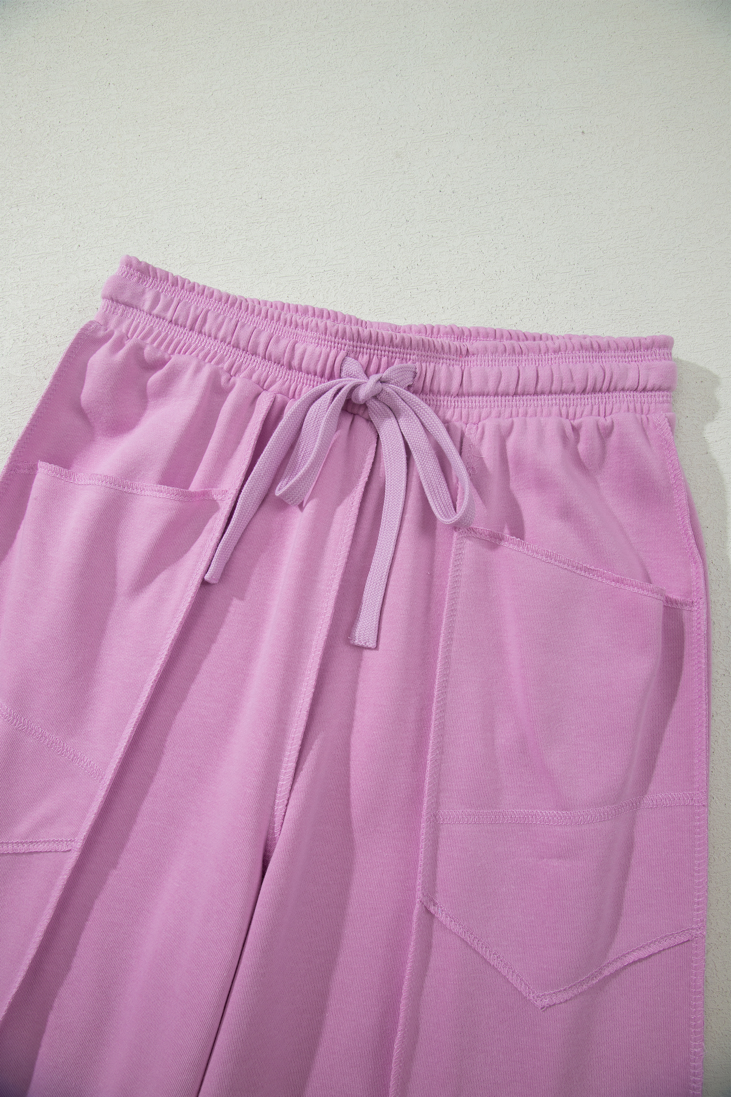 Orchid Bouquet Drop Shoulder Boxy Tee and Barrel Pants Set - Image 16